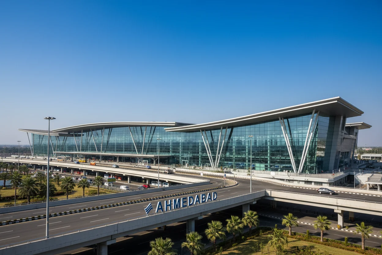 Ahmedabad city destination for a Suvidha outstation taxi trip