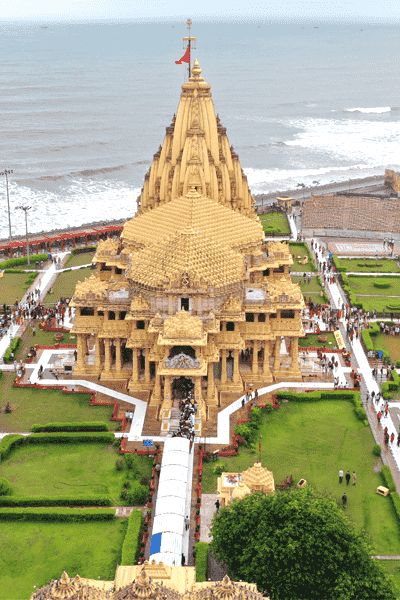 Somnath temple destination for a Suvidha taxi journey
